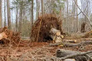 Uprooted Trees